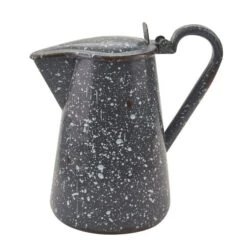 Granite Enamelware Pitcher With Lid - Gray -Park Designs Shop 065 673G 1