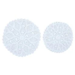 Kadia Lace Accent Mats Set Of 2