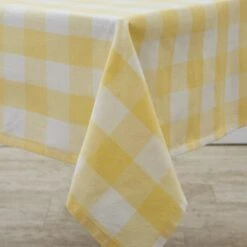Wicklow Tablecloth 54" X 54" - Yellow