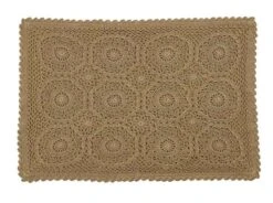 Lace Placemat - Oatmeal
