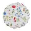 Wildflower Scalloped Round Placemat