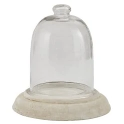 Cream Metal Bell Cloche Base - Medium -Park Designs Shop 20 439 2