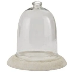 Cream Metal Bell Cloche Base - Large -Park Designs Shop 20 440 2