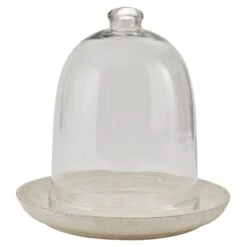 Cream Metal Bell Cloche Base - Large -Park Designs Shop 20 440 4