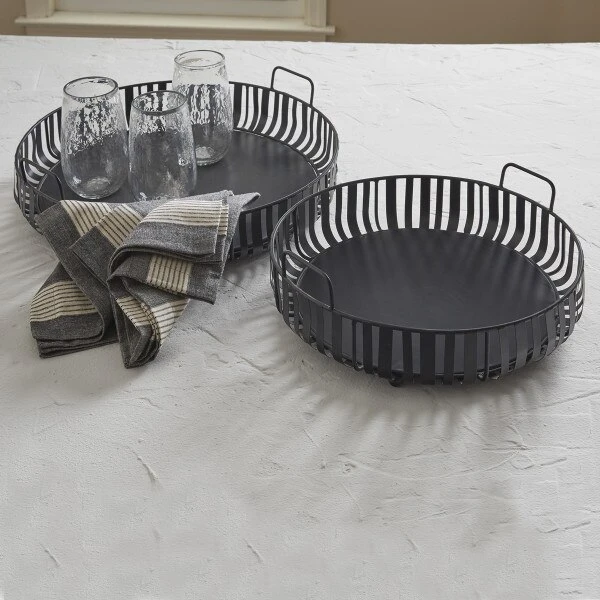 Spencer Round Tray Set 6 Spencer Round Tray Set - Image 6