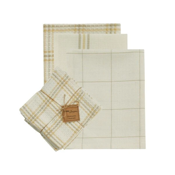 Cocoa Butter 3 Dishtowel And 1 Dishcloth Set 1 Cocoa Butter 3 Dishtowel And 1 Dishcloth Set