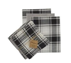 Crossroads 3 Dishtowel & 1 Dishcloth Set