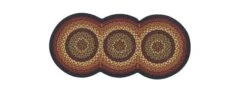 Folk Art Braided Table Runner - 34"L