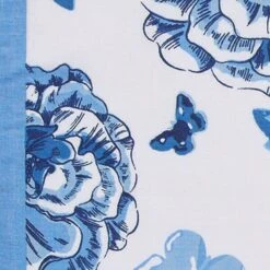 Patricia Heaton Home Florals And Flitters Reversible Placemat - Blue -Park Designs Shop 3975 010B 6