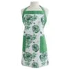 Patricia Heaton Home Florals And Flitters Apron - Green
