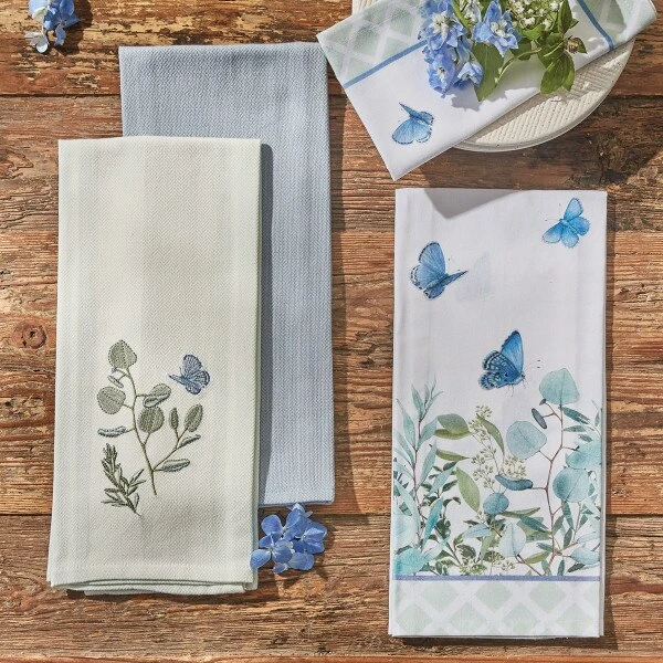 Eucalyptus Greens 2 Dishtowel Set 2 Eucalyptus Greens 2 Dishtowel Set - Image 2