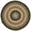 Cornbread Braided Round Placemat