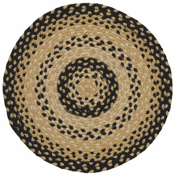 Cornbread Braided Round Placemat 1 Cornbread Braided Round Placemat