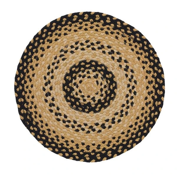 Cornbread Braided Round Placemat 2 Cornbread Braided Round Placemat - Image 2