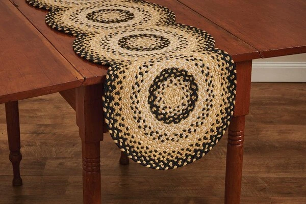 Cornbread Braided Table Runner - 54"L 2 Cornbread Braided Table Runner - 54"L - Image 2