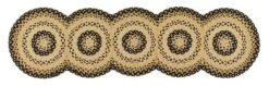 Cornbread Braided Table Runner - 54"L