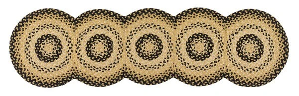 Cornbread Braided Table Runner - 54"L 1 Cornbread Braided Table Runner - 54"L
