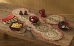 Mill Village Braided Round Placemat -Park Designs Shop 444 01X 01