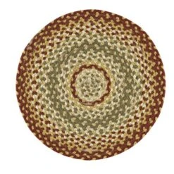 Mill Village Braided Round Placemat