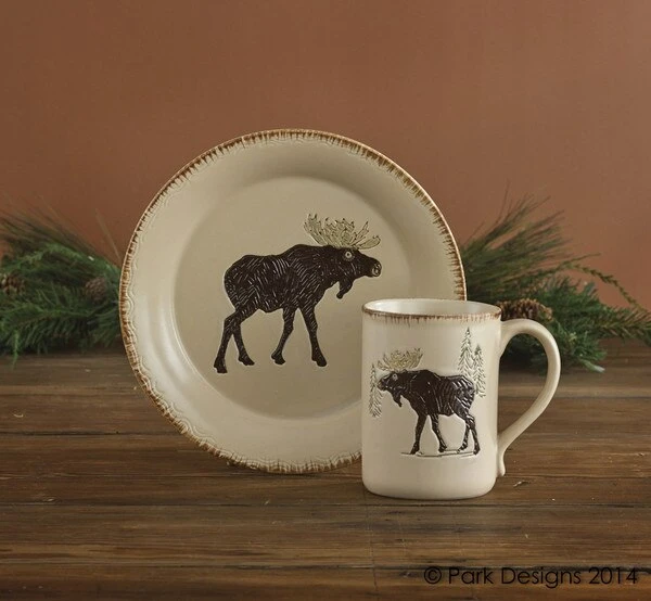 Rustic Retreat Mug - Moose 2 Rustic Retreat Mug - Moose - Image 2
