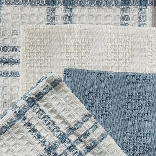 French Farmhouse 3 Dishtowel-1 Dishcloth Set 3 French Farmhouse 3 Dishtowel-1 Dishcloth Set - Image 3
