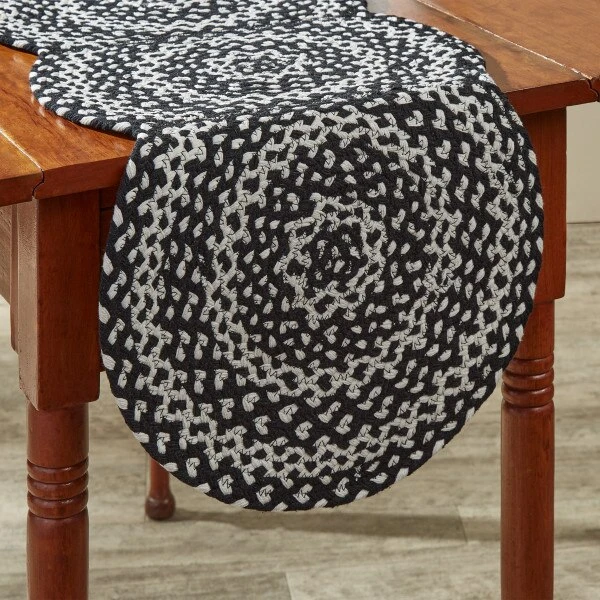 Blacksburg Braided Table Runner 34"L 1 Blacksburg Braided Table Runner 34"L