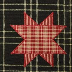 Farmhouse Star Appliqued Table Runner 54" L -Park Designs Shop 4962 132 3