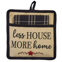 Less House More Home Pocket Potholder Set