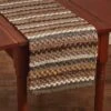 Mineral Stripe Table Runner - Chindi - 54"L