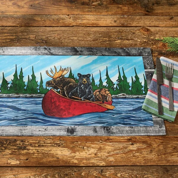 Summer Vacation Table Runner 36"L 2 Summer Vacation Table Runner 36"L - Image 2