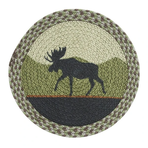 Moose Braided Placemat 1 Moose Braided Placemat