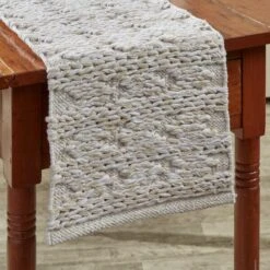 Hillside Table Runner 36"L - Natural