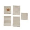 Stonewash 3 Dishtowel & 1 Dishcloth Set - Cream