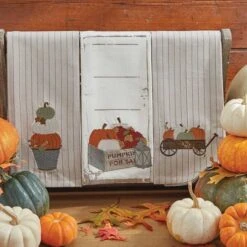 Crate And Pumpkins Embroidered Dishtowel -Park Designs Shop 82 117 3
