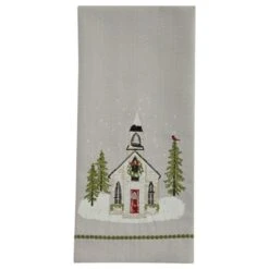Church Christmas Dishtowel -Park Designs Shop 83 847 1