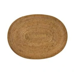 Rattan Oval Placemat