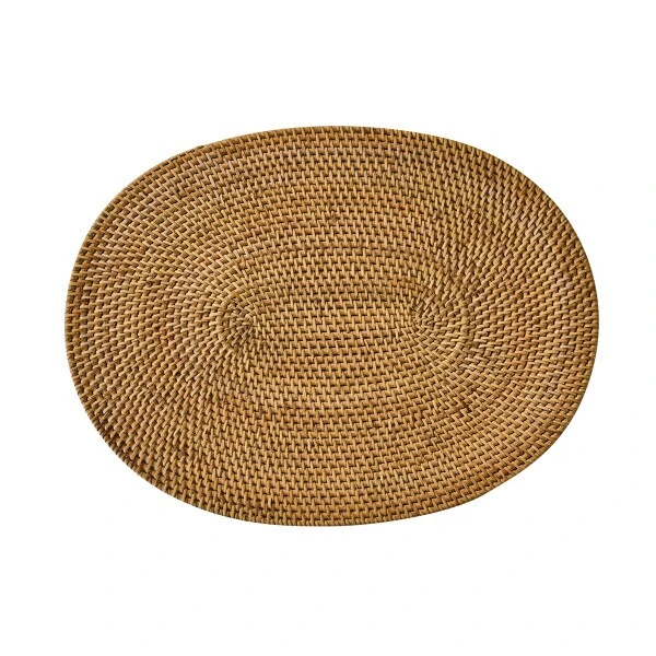 Rattan Oval Placemat 1 Rattan Oval Placemat