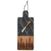 Tree Tops Marble-Wood Cutting Board & Spreader