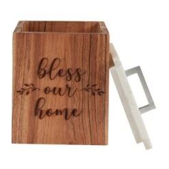 Farmhouse Wood Canister-Small -Park Designs Shop 8599 742 3