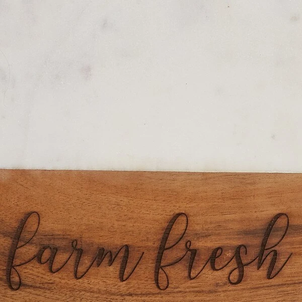 Farmhouse Wood Cutting Board-Large 3 Farmhouse Wood Cutting Board-Large - Image 3