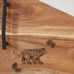Rustic Bear Charcuterie Tray -Park Designs Shop 8599 808 3