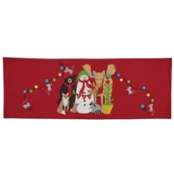 Northwoods Felt Table Runner - 36"L -Park Designs Shop 879 12X 1