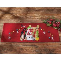 Northwoods Felt Table Runner - 36"L -Park Designs Shop 879 12X 2