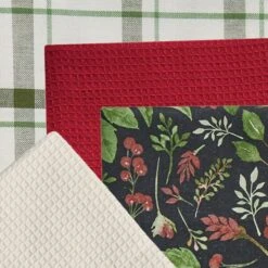 Peace And Merry 3 Dishtowel- 1Dishcloth Set -Park Designs Shop 9554 103 3