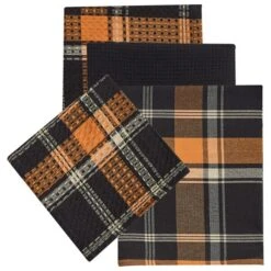 Harvest Night 3 Piece Dishtowel Set