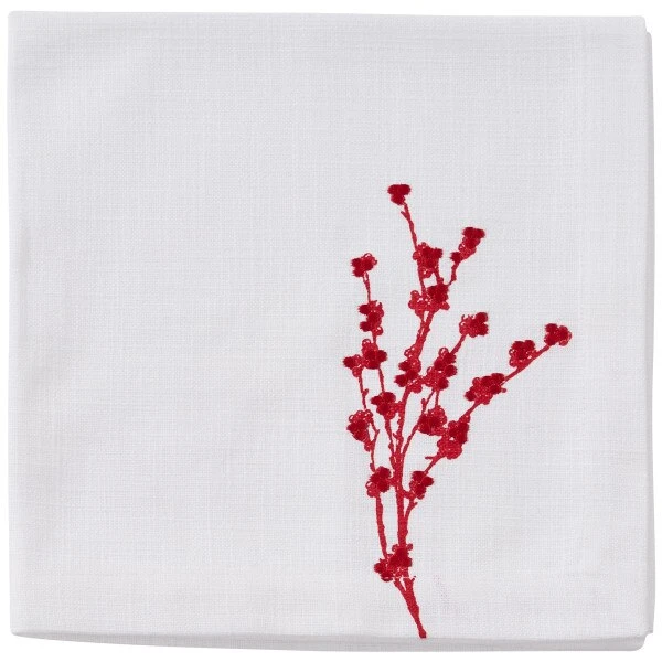 Patricia Heaton Home Berry Elegance Napkin 20" 1 Patricia Heaton Home Berry Elegance Napkin 20"