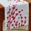 Patricia Heaton Home Berry Elegance Table Runner 54"L