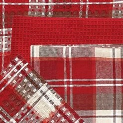 Fireside Plaid 3 Dishtowel/1 Dishcloth Set 5 Fireside Plaid 3 Dishtowel/1 Dishcloth Set -Park Designs Shop 9930 103 3