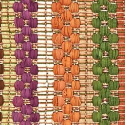 Fall Colors Chindi Placemat 6 Fall Colors Chindi Placemat -Park Designs Shop 9932 010 3