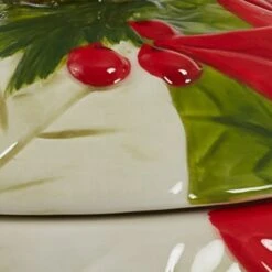 Poinsettia Pine Cookie Jar -Park Designs Shop 9945 696 6